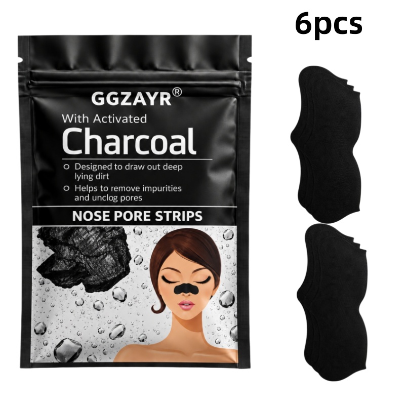 Face Moisturizer - 6 قطع من شرائط تنظيف المسام