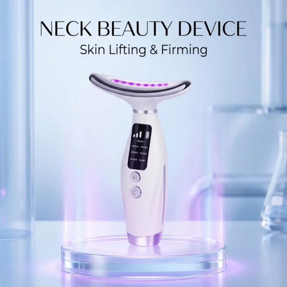 جهاز تدليك للوجه والرقبة مع 7  - مراجعة Skincare Glowing وسعره