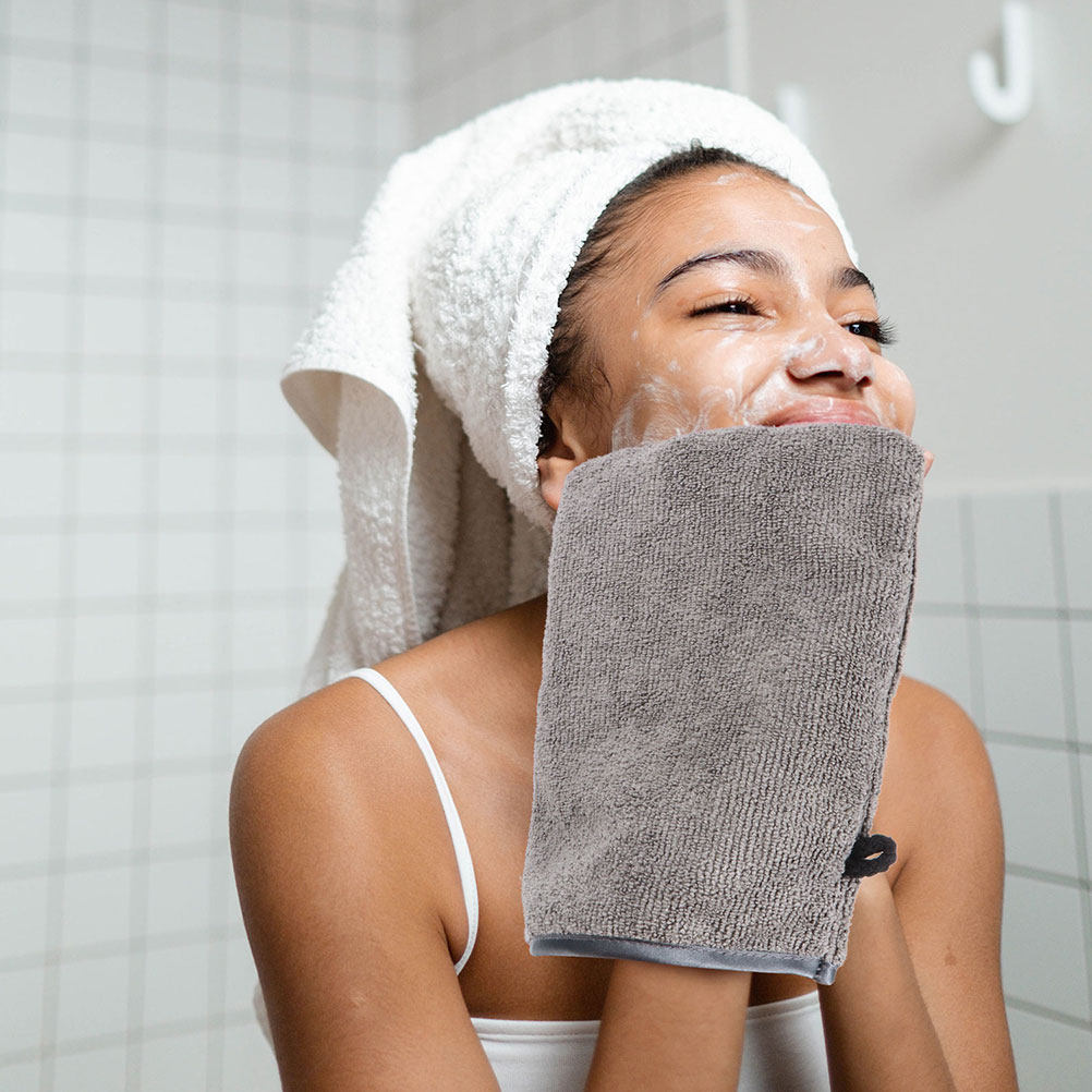 4 قطع من قفازات تنظيف الوجه عا - مراجعة Cleanser Face وسعره