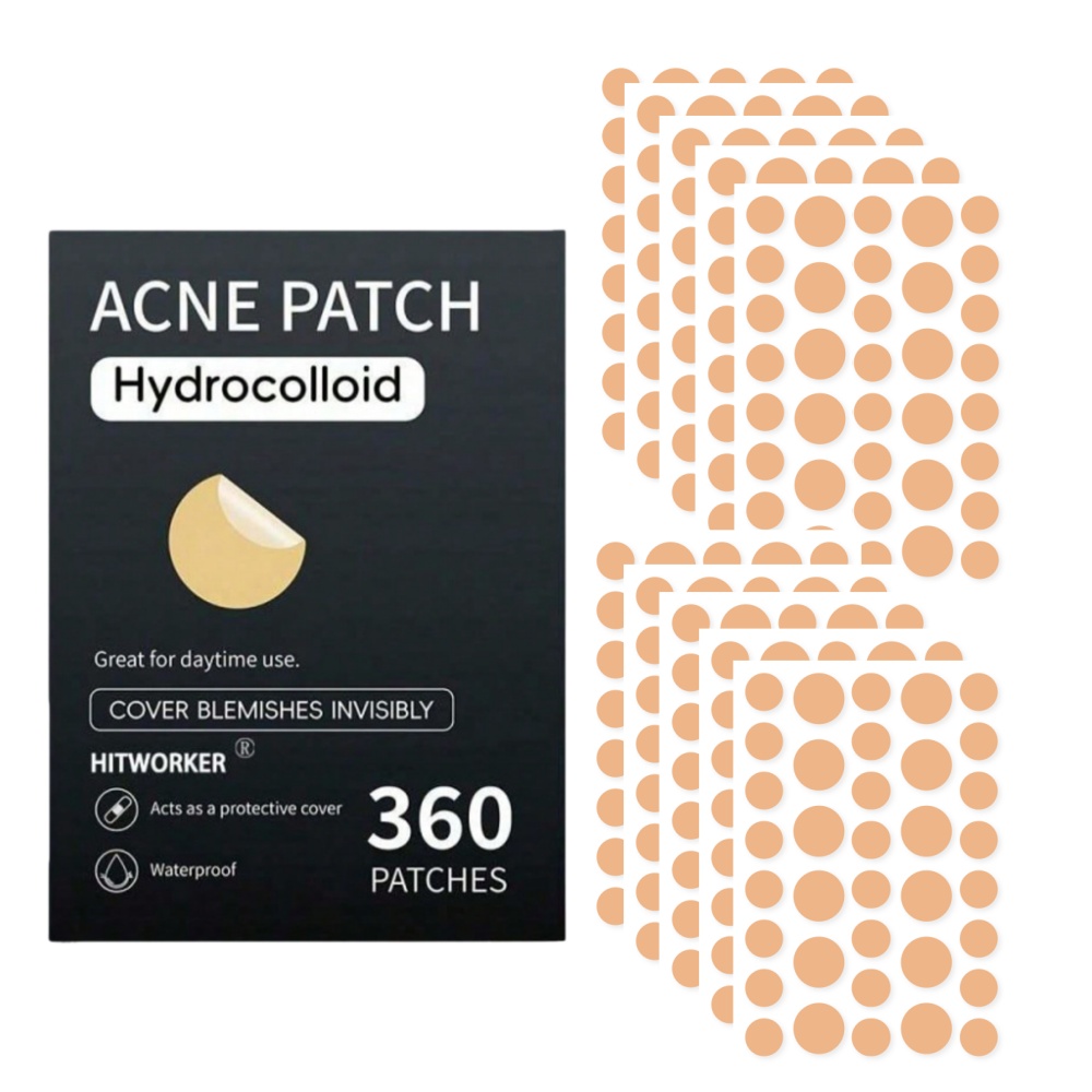 360 قطعة/صندوق رقع حب الشباب - - مراجعة Face Oil وسعره