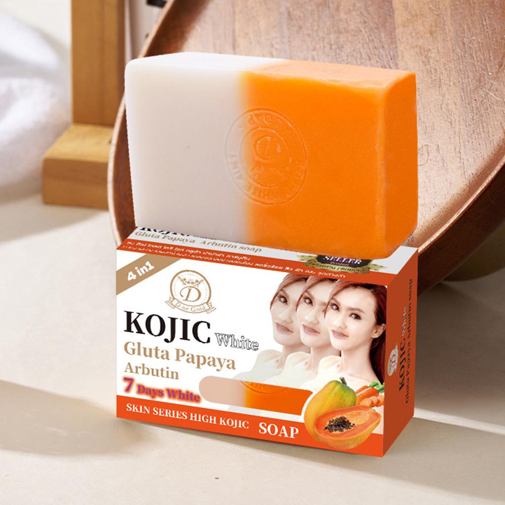 صابون زيت البابايا وحمض الكوجي - مراجعة Vitamin C Serum وسعره