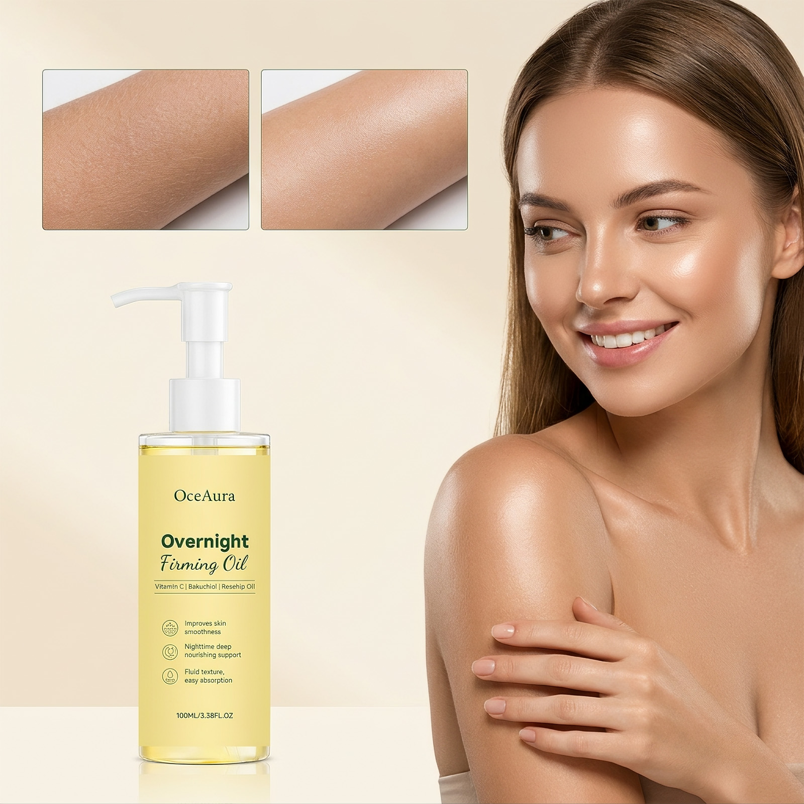 أوسيورا | زيت شد البشرة الليلي - مراجعة Face Oil Rosehip وسعره