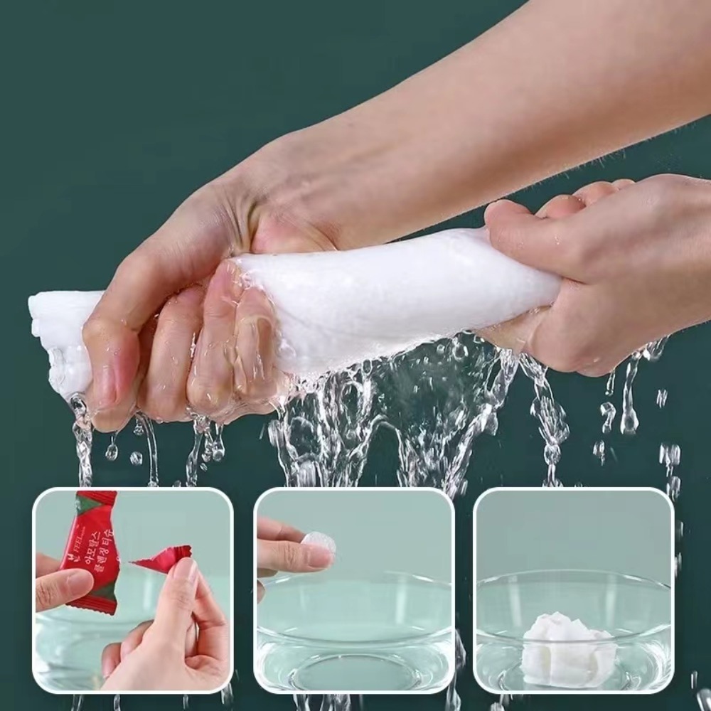 منشفة وجه قطنية مضغوطة للاستخد - مراجعة Cleanser Face وسعره