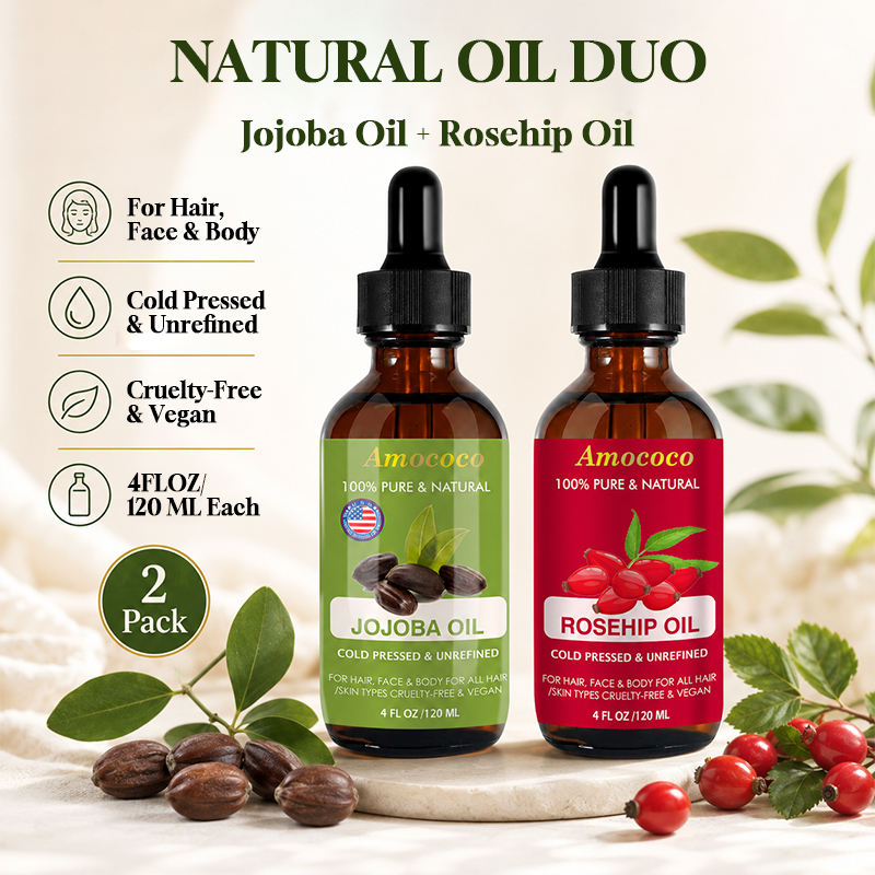 زيت أموكوكو الطبيعي للوجه والش - مراجعة Face Oil Rosehip وسعره