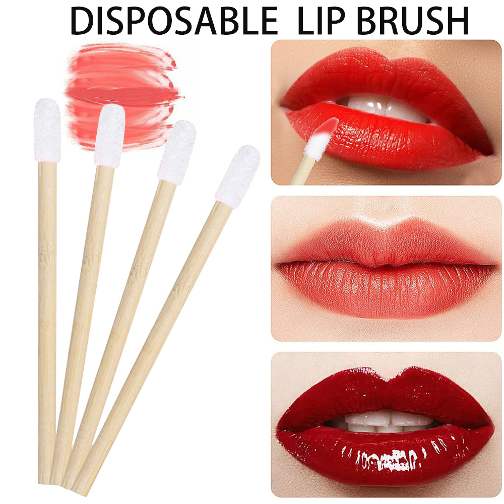 50/100 قطعة مجموعات فرش الشفاه - مراجعة Lip Balm وسعره