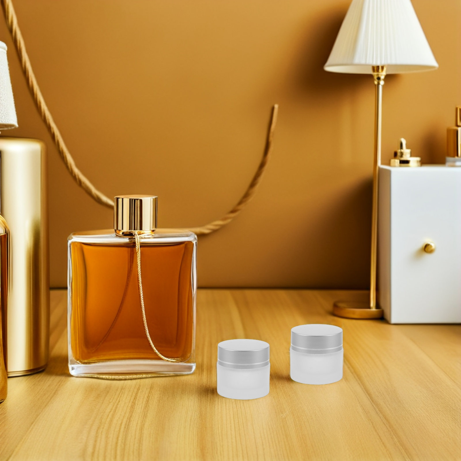 15 قطعة من أوعية الزجاج المصنف - مراجعة Body Lotion وسعره